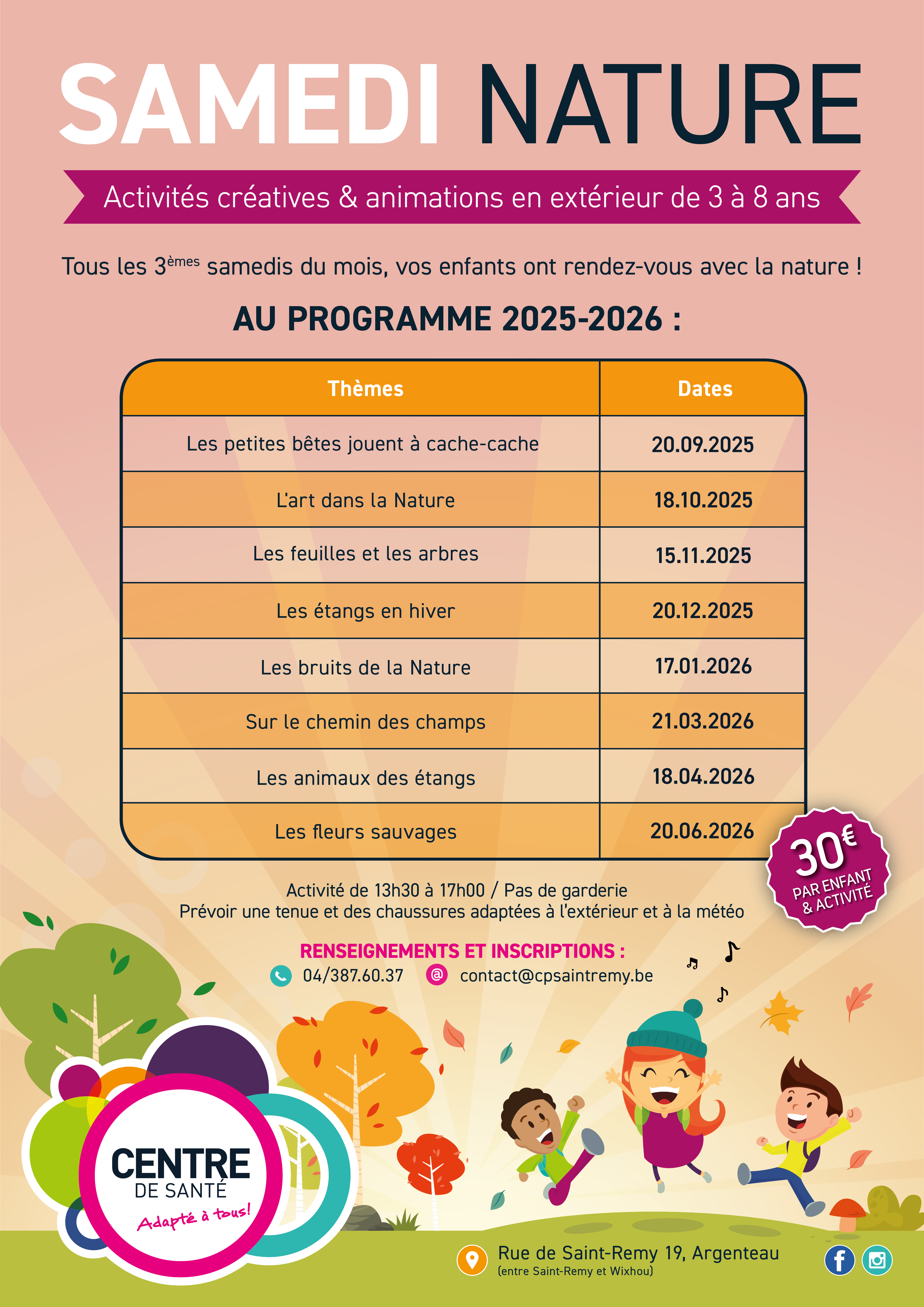 Flyers samedi nature